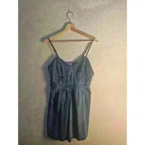 Short Denim Dress